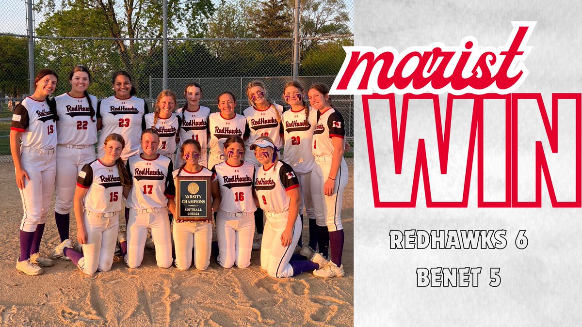 RedHawks walked it off in bottom of 7th against Benet for the ESCC title!! Tate had the game winning hit to knock in Cam Lyons!! Fortner homered to tie it up in bottom of 6th! Hanik added 2 💣💣scoring 3R on the day! Tate got the W on the mound striking out 4 in 2IP!