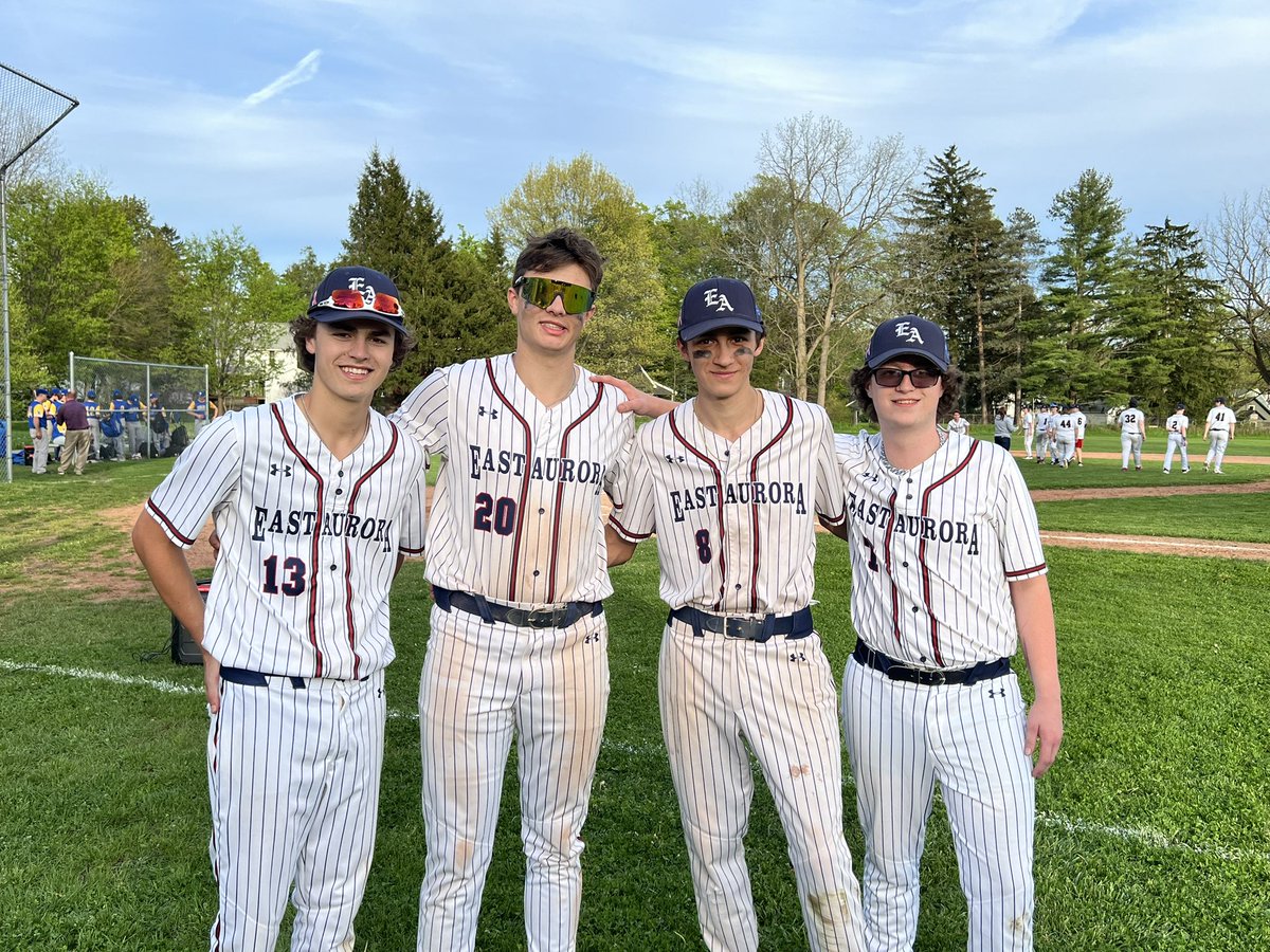 EABlueDevil Baseball (@eahs_bball) on Twitter photo EA had the bats working tonight for the win on Senior Night.
Nick Schwartzott made his return to the lineup and fellow SRs Patrick Bodecker, Eric Kammer, & Matthew Teller with multiple hits & RBIs. Congrats gentlemen!
<a href="/WNYAthletics/">WNY Athletics</a> <a href="/WNYTomPrince/">Tom Prince</a> @JasonNado_Bee <a href="/Sec_VI_Baseball/">Section VI Baseball</a> EA had the bats working tonight for the win on Senior Night.
Nick Schwartzott made his return to the lineup and fellow SRs Patrick Bodecker, Eric Kammer, & Matthew Teller with multiple hits & RBIs. Congrats gentlemen!
<a href="/WNYAthletics/">WNY Athletics</a> <a href="/WNYTomPrince/">Tom Prince</a> @JasonNado_Bee <a href="/Sec_VI_Baseball/">Section VI Baseball</a>