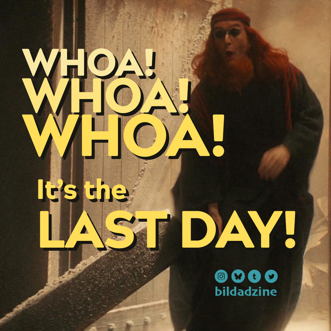 Whoa-whoa-oh! Friends of Bildad! Don't delay!

We're $80 USD from a huge milestone.

Can you give us a boost? Tell your friends what you liked about this project?

Our fundraising period for RAINN and Safeline closes ends TONIGHT!

bildadzine.itch.io/twin-passions-…  

#GoodOmens