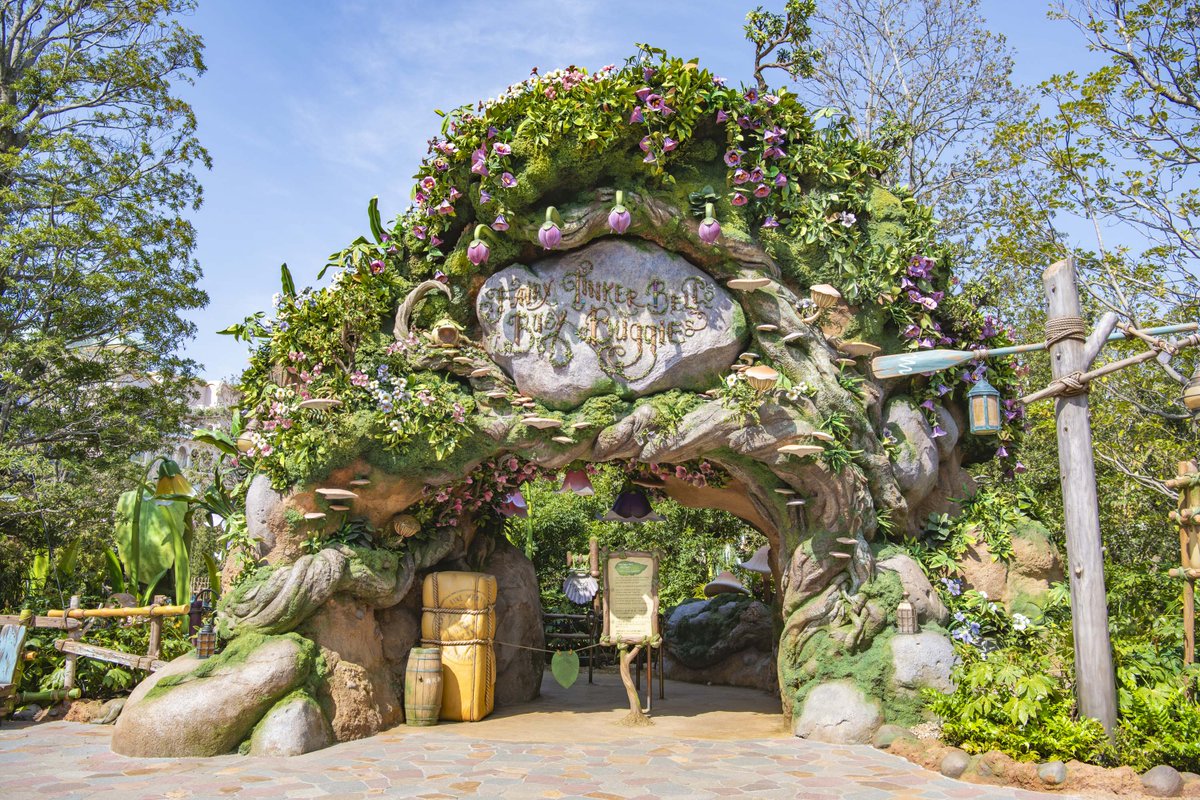 ScottGustin's tweet photo. NEW: Disney shared new photos of Fairy Tinker Bell’s Busy Buggies, a new attraction coming to Fantasy Springs at Tokyo DisneySea. The land officially opens June 6. https://t.co/AKtuevLVcf