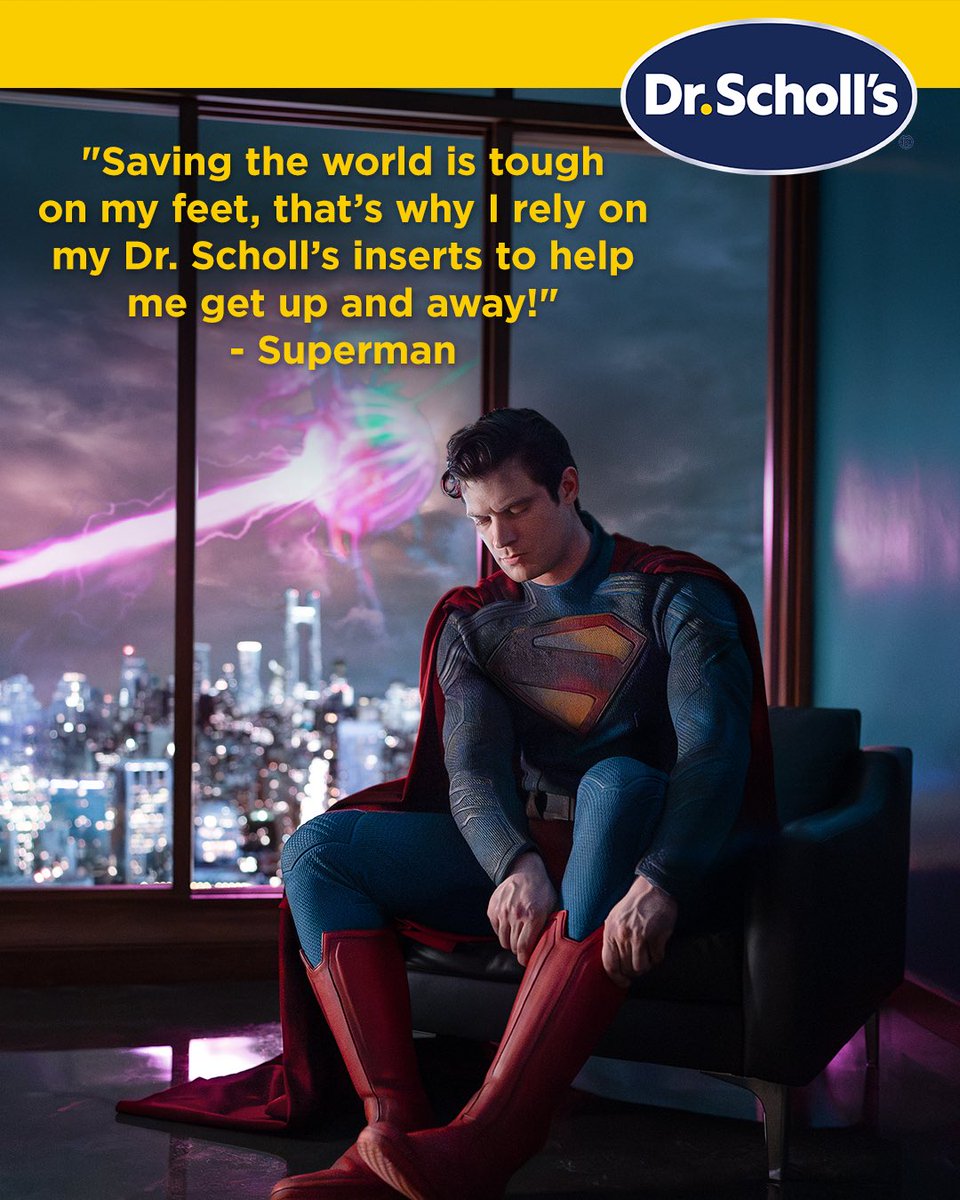 ageless_nerd's tweet photo. Sometimes you just need comfy shoes #superman #meme #funny https://t.co/xSCyvhIUAW