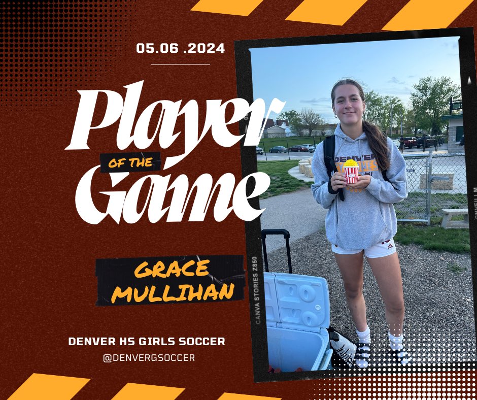 Denver High School Girls Soccer (@denvergsoccer) on Twitter photo Tonight’s Player of the Match, <a href="/GraceMullihan/">grace mullihan</a>! Grace had 3 goals to complete another hat trick 🎩! Tonight’s Player of the Match, <a href="/GraceMullihan/">grace mullihan</a>! Grace had 3 goals to complete another hat trick 🎩!