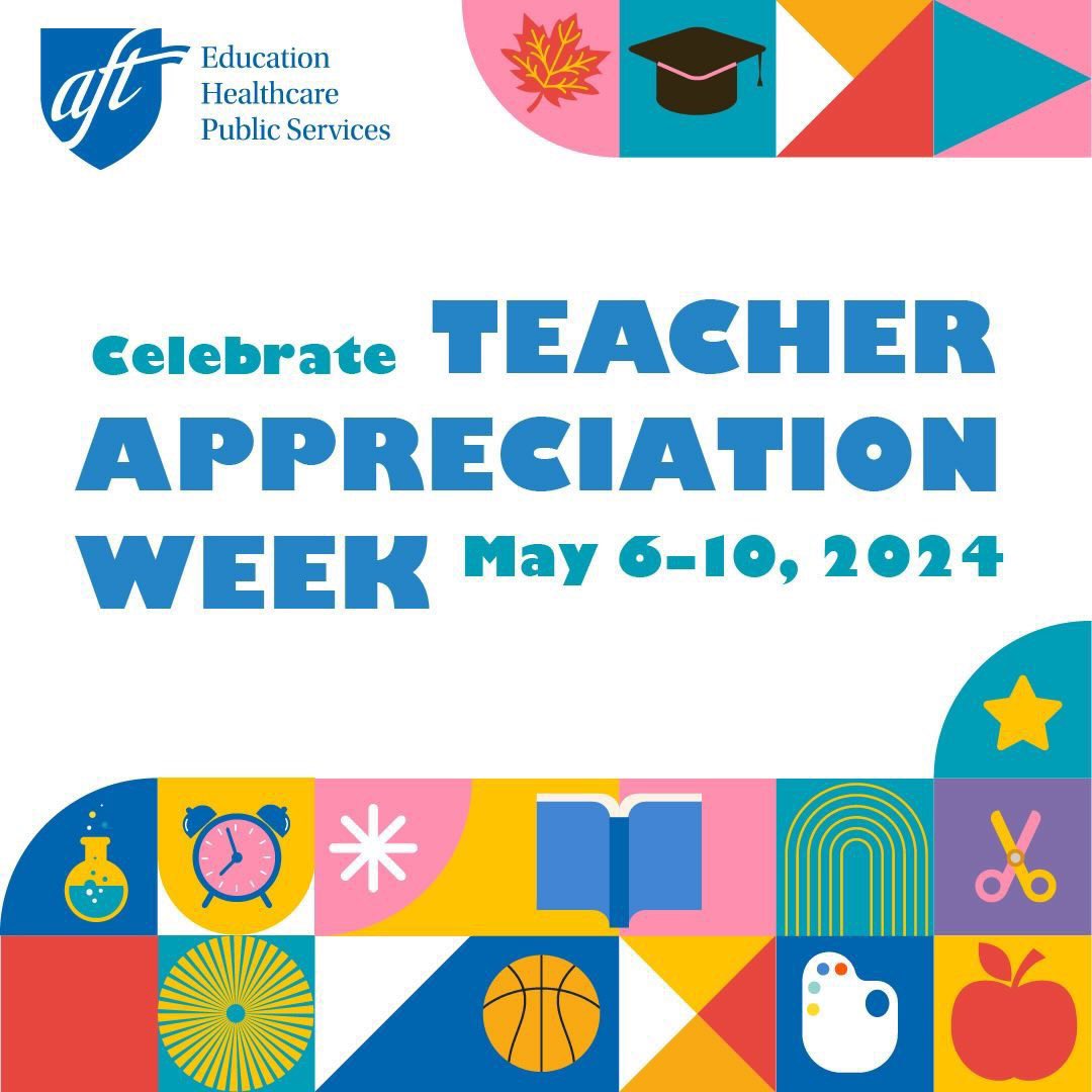 Happy #TeacherAppreciationWeek! Teachers believe deeply in the future of their students, the communities around them & society at large. Today and every day, we turn to a teacher & thank them. And we redouble our efforts to ensure they’re treated as the professionals they are.