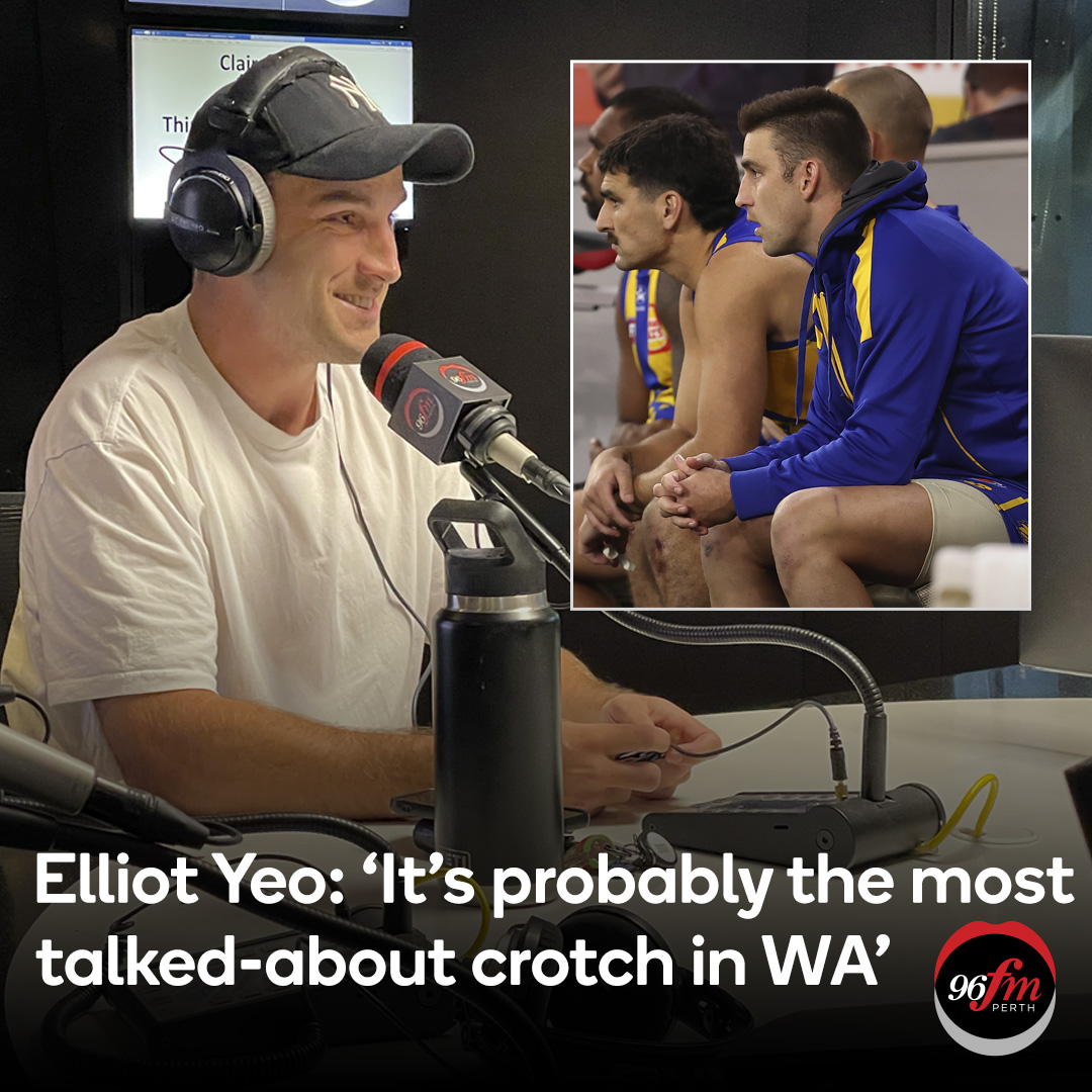 Yeoy gave us an update on his groin (and Harley's hammy)... and what went through his head when Essendon acknowledged his 200-game milestone: 'They didn't have to do that' 🙌  | 🎧  Listen here! >> bit.ly/3ybIMcP #clairsyandlisa @elliotyeo6 @WestCoastEagles #perth #AFL