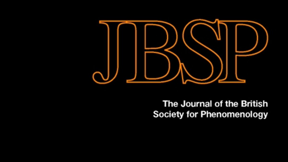 #JBSP Online: ‘Menstrual Temporality: Cyclic Bodies in a Linear World’ – Sarah Pawlett Jackson (University of London) A new article for the Journal of the British Society for Phenomenology. britishphenomenology.org.uk/jbsp-online-sa… #phenomenology #philosophy #BSP JBSP editor-in-chief: @PostEurope