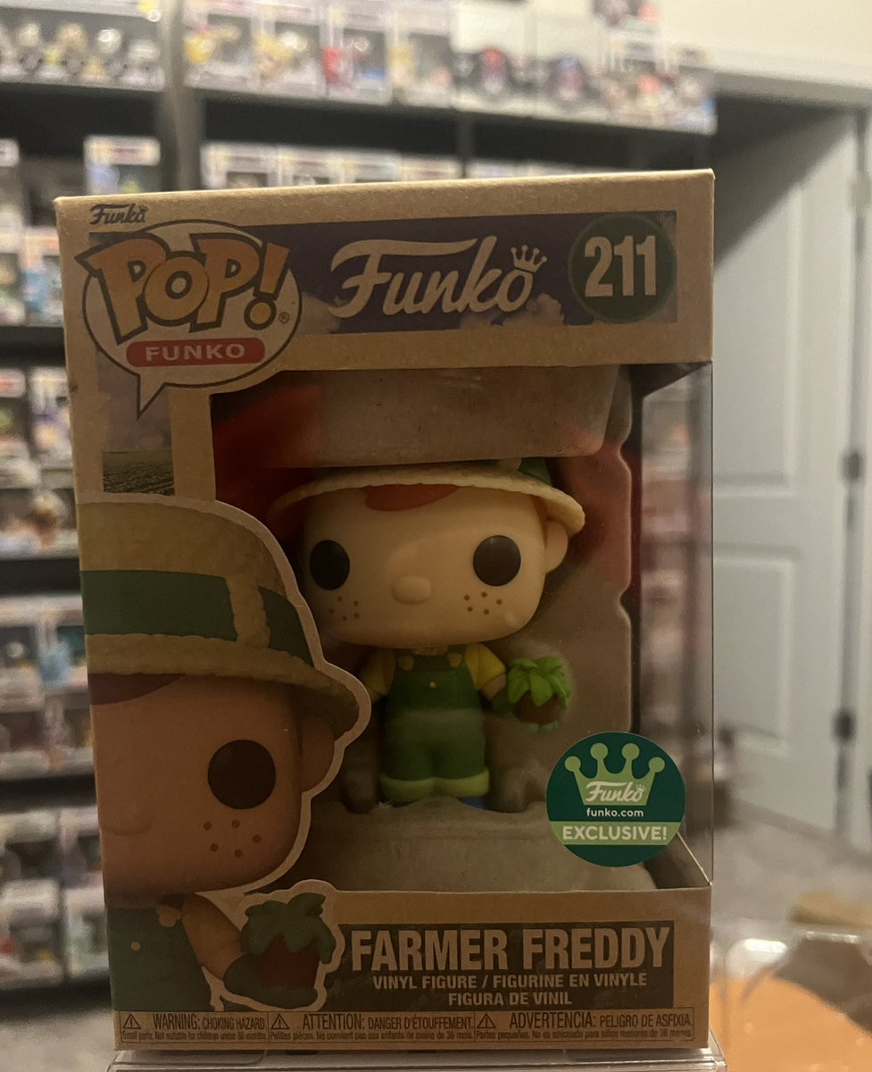 Omg 2k Followers !!! Thank you so much 😊! Let’s celebrate with a giveaway of Farmer Freddy !! Like & comment your favorite Freddy Funko  !! This is only open to current followers !!  Good luck all !! #funko #freddyfunko #favoritefreddy #funkopop