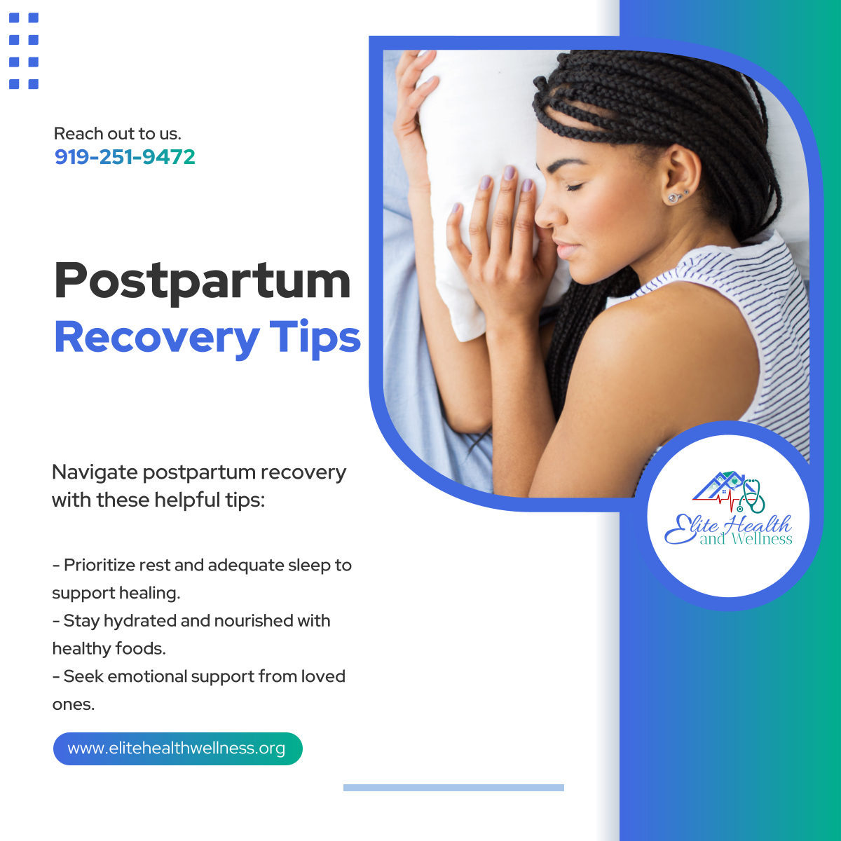 Postpartum recovery is a journey. Take care of yourself with these essential tips for a smoother transition into motherhood.

#PostpartumRecovery #DurhamNC #HomeHealthCare