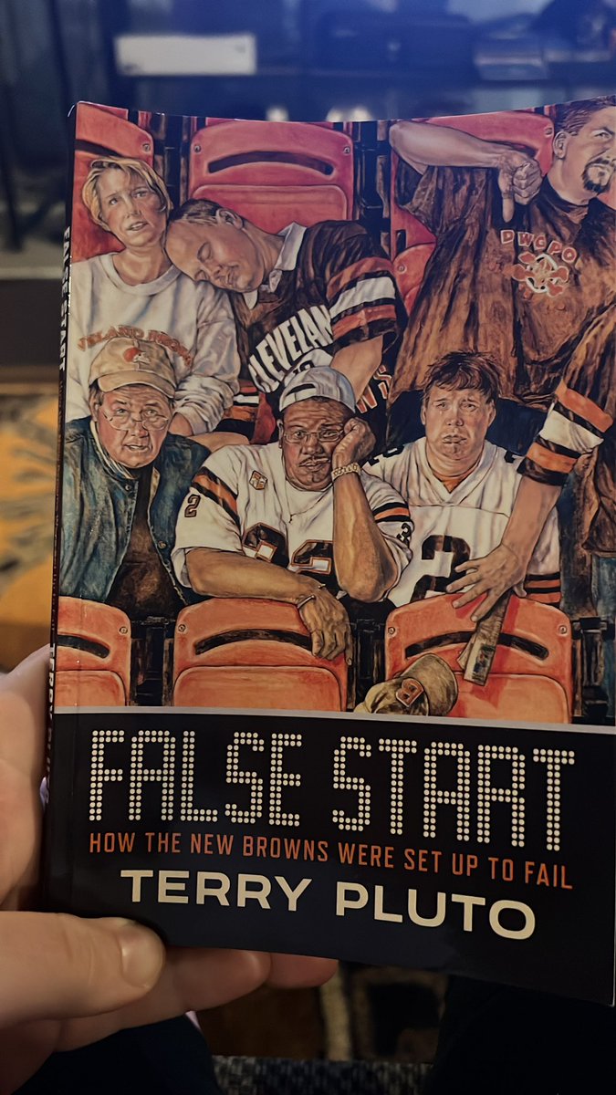Just finished this excellent book by @terrypluto. Really put more things into context about how the NFL really put the screws to the #Browns back in 1999