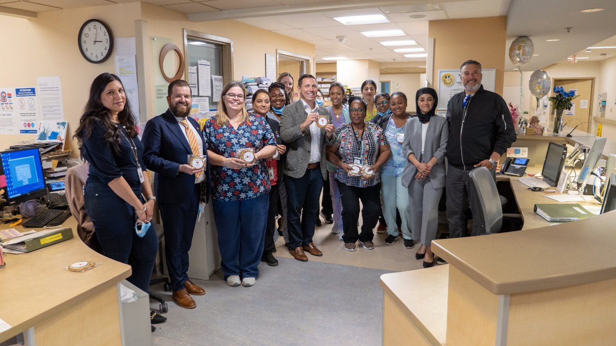 Visited @OslerHealth for #NursesWeek2024. #Brampton ❤️’s our nurses. They are the best of the best.