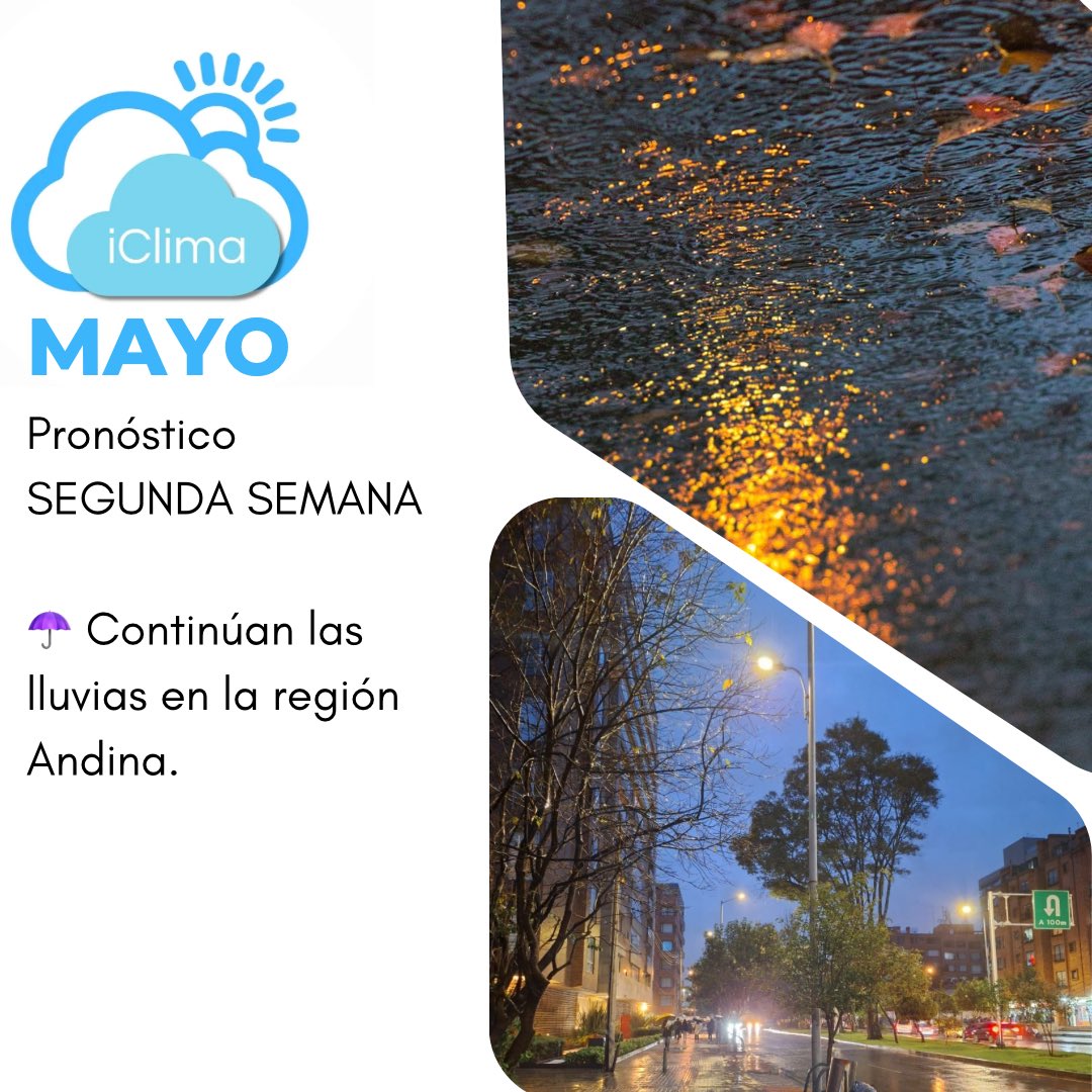 Pronóstico - SEGUNDA SEMANA - Región Andina Habrá una interrupción con las frecuencias de las precipitaciones, sin embargo, desde el martes-miércoles retornarán las condiciones lluviosas, especialmente entre el jueves y el sábado, donde podrían ser contínuas. Los vientos…