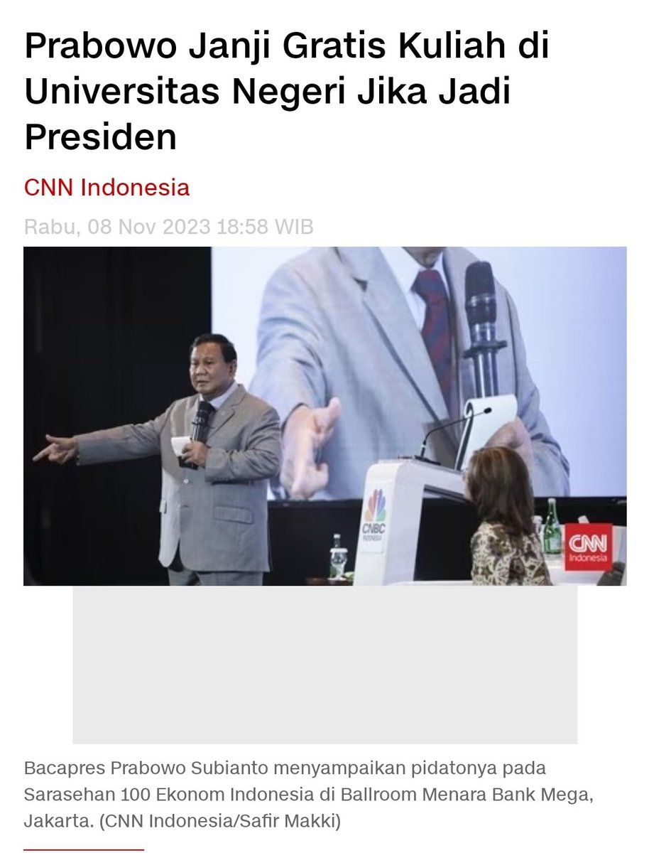 Janji kampanye yang harus diutamakan untuk ditagih. Setuju nggak guys?