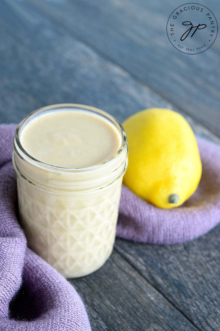 Lemon Tahini Dressing Recipe @graciouspantry thegraciouspantry.com/clean-eating-l… #DipsandSpreads #PaleoRecipes #Vegetarian #SaladDressing #NoAddedGluten #Vegan #MiddleEastern #NoAddedEggs #NoAddedDairy