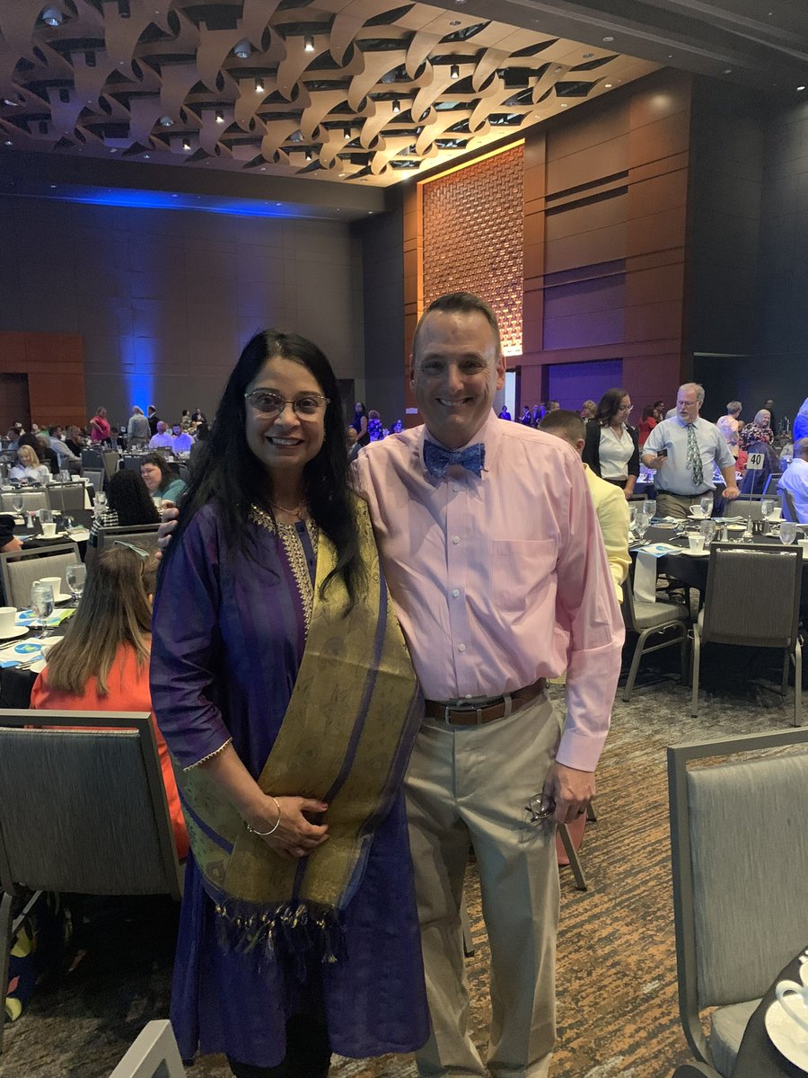 So much fun celebrating <a href="/es_parkside/">THEParksideES</a> Teacher of the Year Mrs. Mukherjee and all the other <a href="/WCPSSTeam/">Team WCPSS</a> Teachers of the Year**! 🎉👏🏼🌟 #TeacherAppreciation #PiperPride <a href="/Parkside_AP/">Parkside_AP</a>