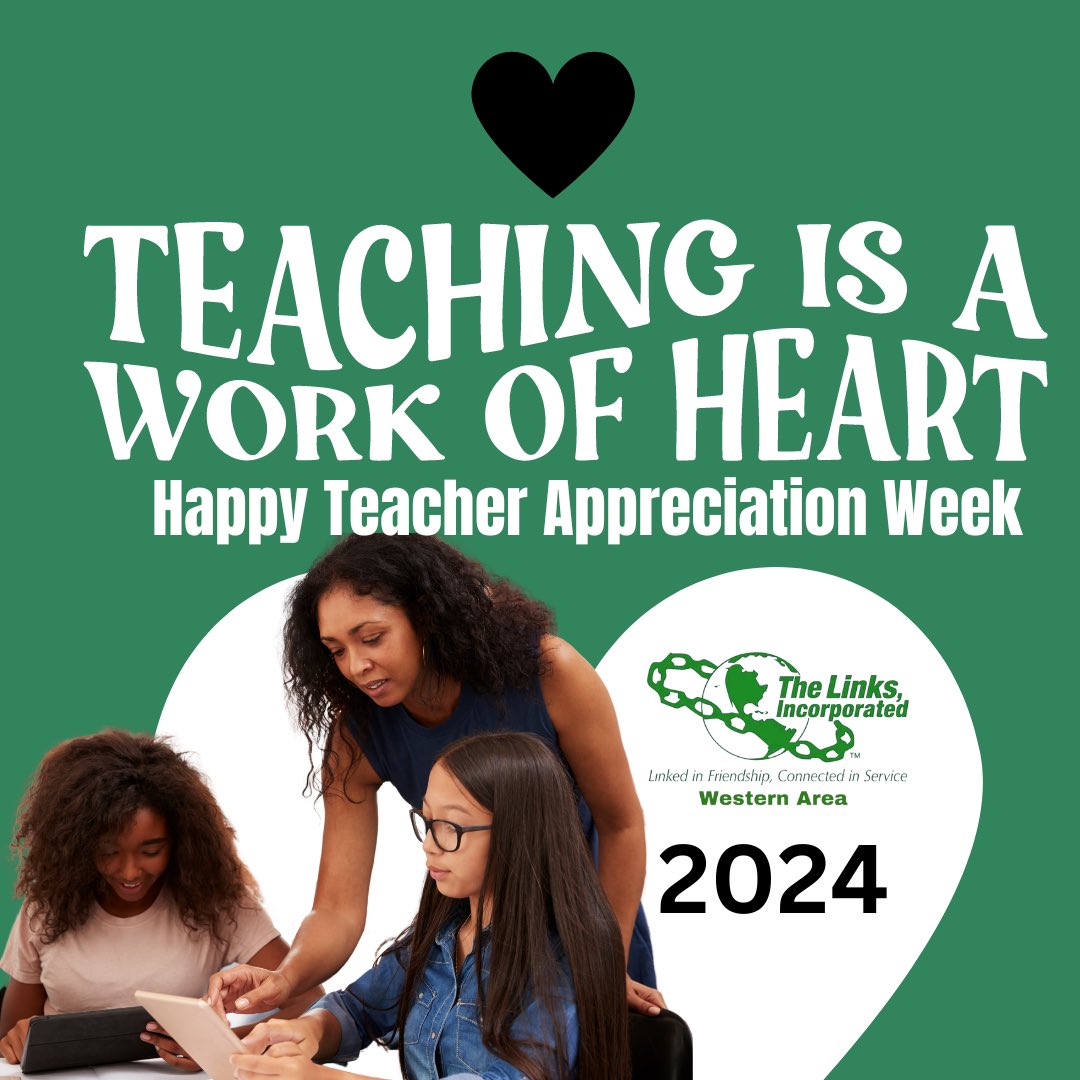 Teacher appreciation week is a special time to show gratitude and thankfulness to the teachers who work tirelessly to educate and inspire their students. #WALinks #linksinc #teacherappreciationweek