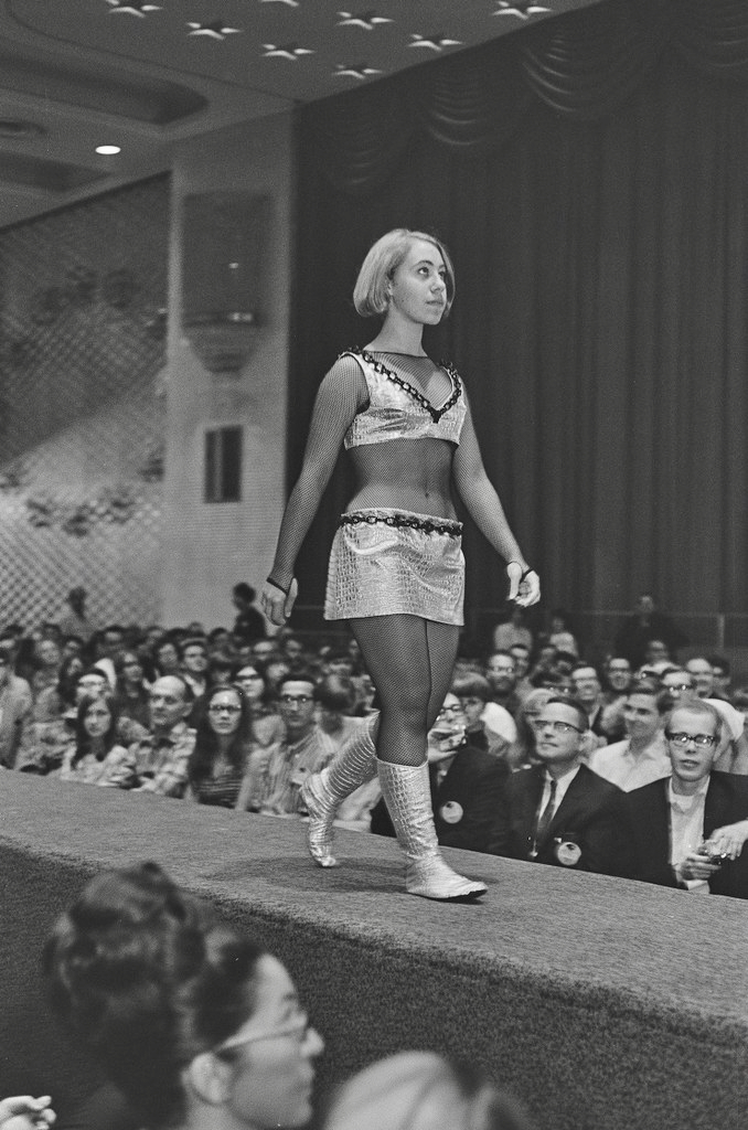 The Galaxy of Fashion Show at the World Science Fiction Convention in New York, 1967.