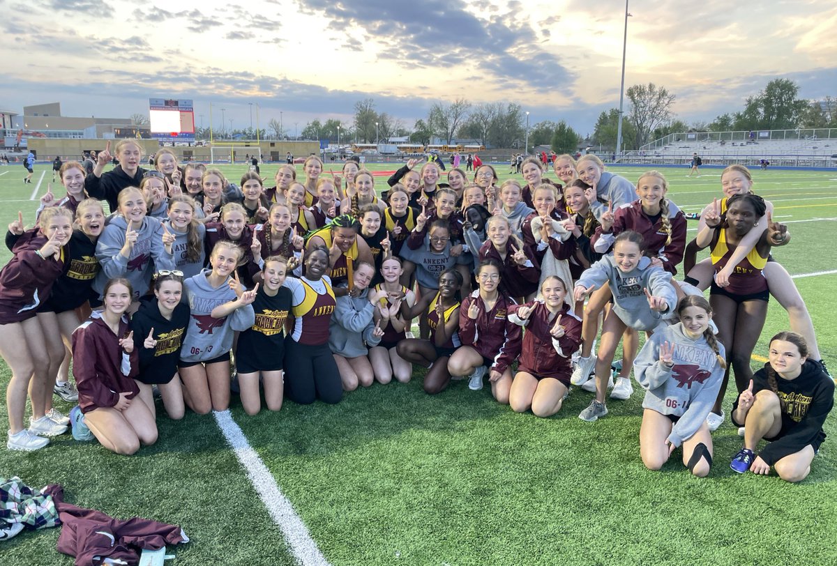 Congratulations to the girls on taking their third meet title of the season tonight at Marshalltown!! Really happy for them and all of their accomplishments this year!! An especially fantastic group of athletes!