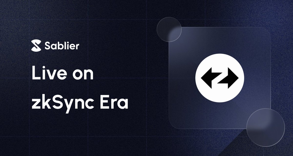 We're live on @zksync! 🥳🎉 Launching a new token? Our protocol will handle vesting, airdrops and grants for you, for free (there is no catch).