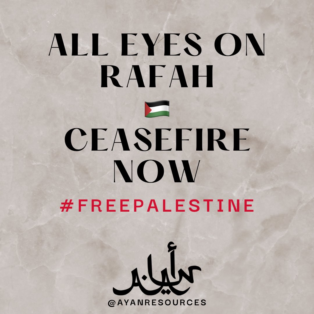 #ceasefire #freepalestine #istandwithpalestine #palestine #ayanresources #palestinians #palestinian #speakup #countdown2ceasefire #peace #gaza #ceasefirenow #ceasefire #endthegenocide #alleyesonrafah #superbowl #rafah #eyesonrafah