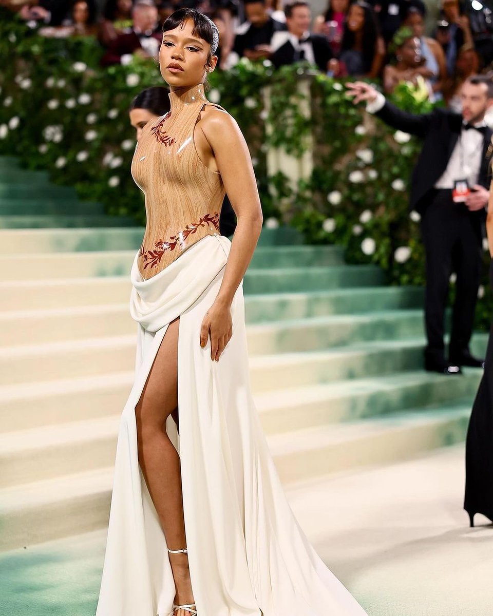 It's the first Monday in #May! The #MetGala takes over The Metropolitan Museum of Art. From #Jennie to #NicoleKidman, @Zendaya to #TayRussel; scroll down to see some of the stylish A-listers at the #MetGala2024.