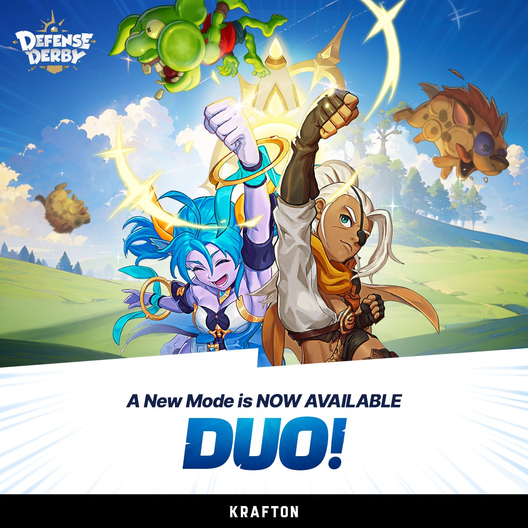 ディフェンス・ダービーの最新モードをご紹介！
◇DUO◇
チームを組み、協力バトルで一緒にモンスターを倒し、自分の城を守りましょう！🏰

#ディフェンスダービー
#タワーディフェンス
#KRAFTON
#RisingWings