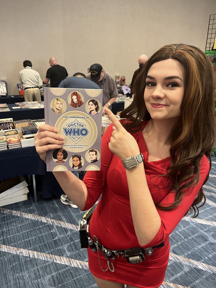 You can read my essay about #clara from #DoctorWho in Companions of Doctor Who. It is my tribute to @jennacolemanorg on sale at Tuckerdspress.com