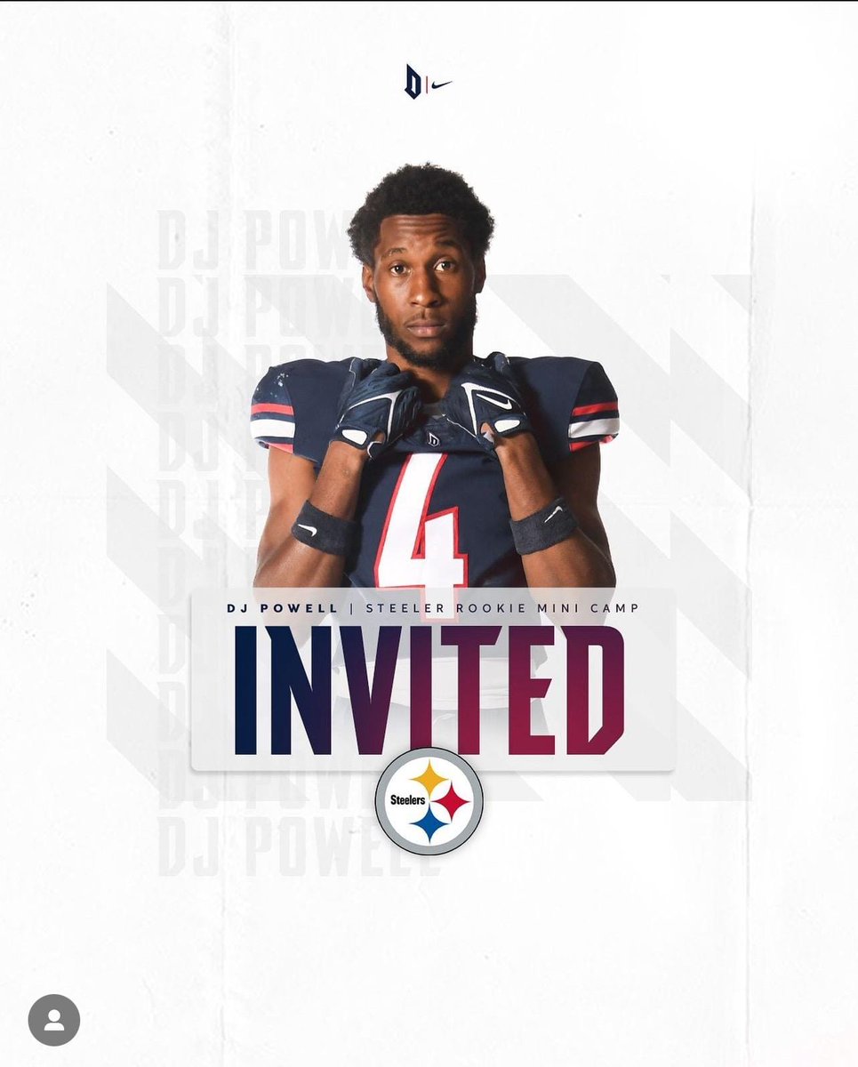 If you knewthe hell this young man has been thru, and to see him still graduate college on time. Had a monster season @DuqFB go undrafted, then be invited to minicamp by the Steelers, He's still writing his story but im gonna be the one to tell it! Congrats to WR Dj Powell. Show…