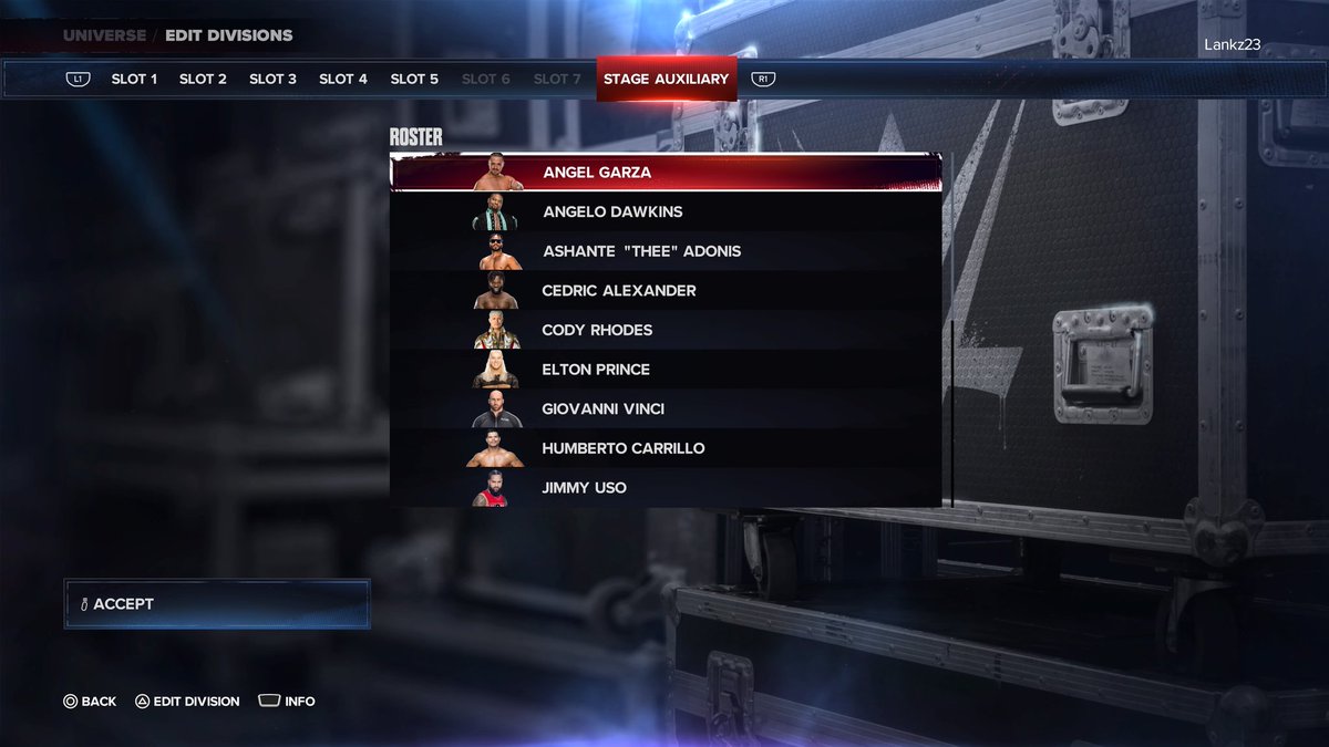 Since when did it get renamed to 'Stage Auxiliary'!? 👀 #WWE2K24