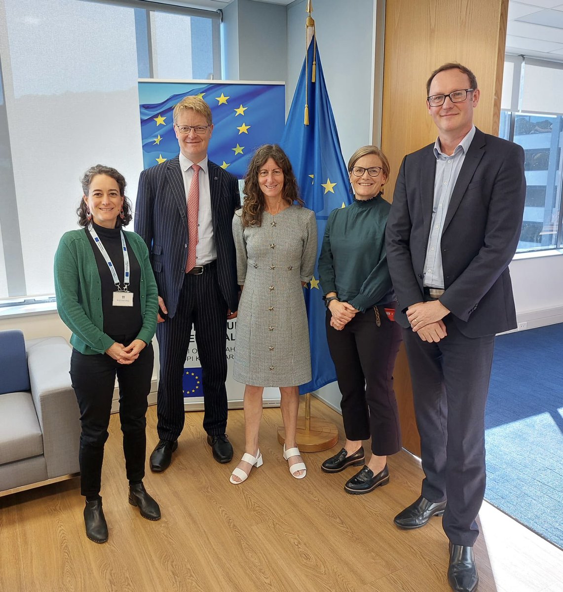 Explored agricultural research and innovation opportunities with Dairy NZ, aligning with the #EUNZFTA and Horizon Europe. Excited about the potential for deeper EU-NZ collaboration in sustainability! 🌱