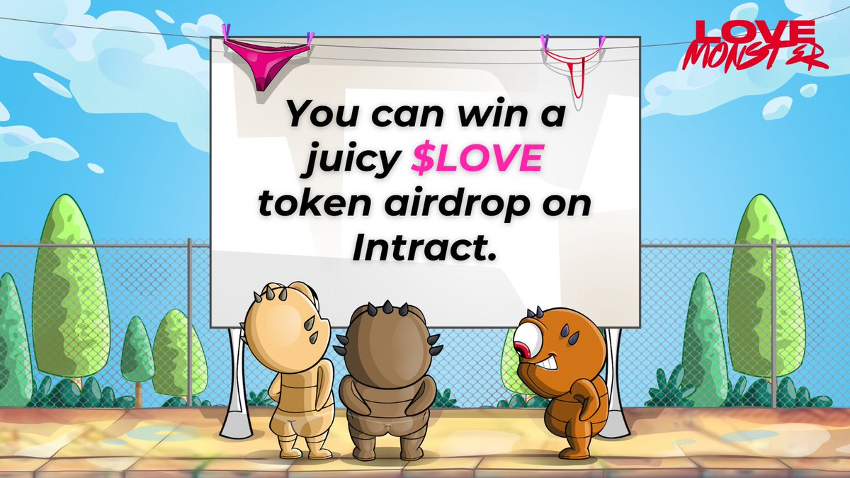 Love is in the air on Intract ❤️‍🔥 The @PlayLoveMonster campaign is live with airdrop points up for grabs. 😈 Complete quick social tasks to stack XPs & secure $LOVE rewards in under 5 mins! Start farming: link.intract.io/LOVE