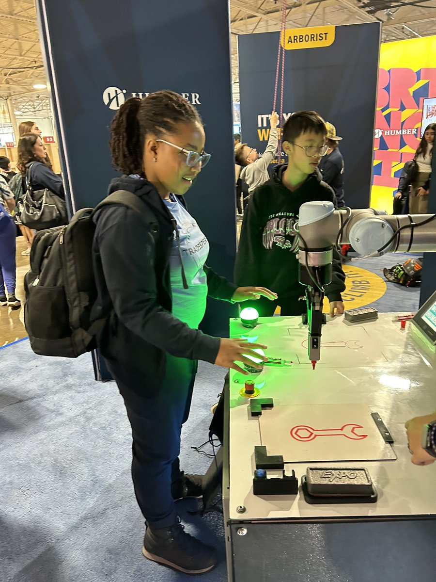 Sum fun with STEM (@evelinniemiec) on Twitter photo From coding 💻to the culinary arts 👩🍳
and everything in between…so many hands-on learning experiences for our grades 7 and 8 classes today on their field trip to <a href="/skillsontario/">Skills Ontario</a> ! 🛠️ From coding 💻to the culinary arts 👩🍳
and everything in between…so many hands-on learning experiences for our grades 7 and 8 classes today on their field trip to <a href="/skillsontario/">Skills Ontario</a> ! 🛠️