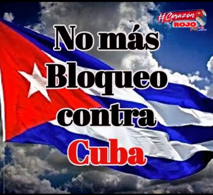 #UnidosXCuba
#MejorSinBloqueo
#FidelPorSiempre
#CubaPorLaVida
#CubaViveSuHistoria