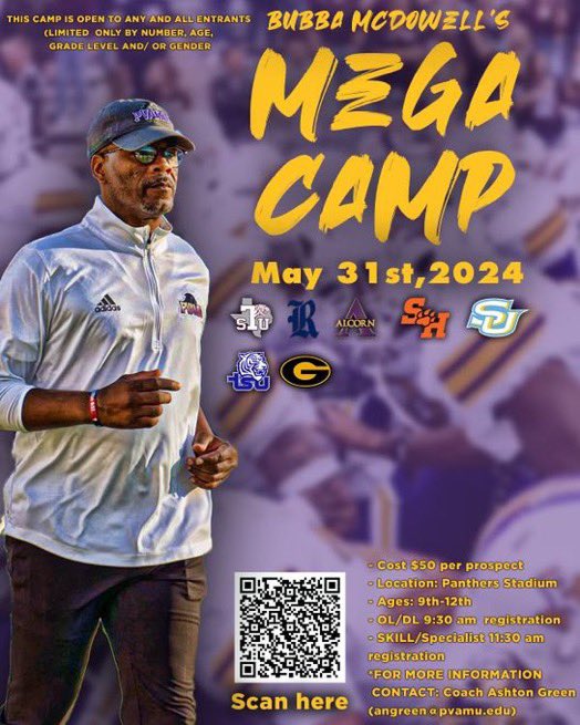 Thank you @PVAMU_Football for the invite