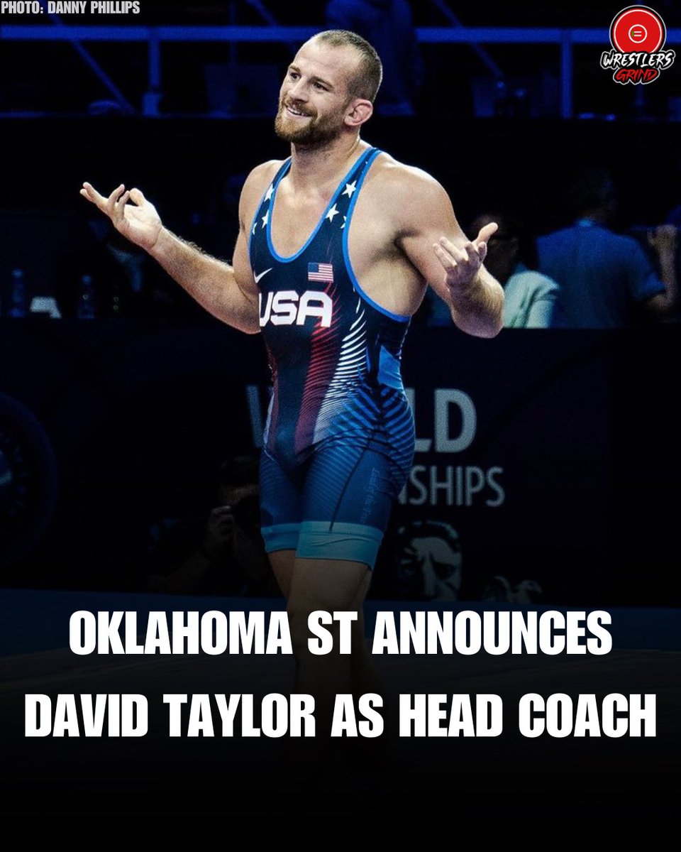 _wrestlersgrind's tweet image. 🚨 IT’S OFFICIAL 🚨

David Taylor is next Head Coach at Oklahoma State.