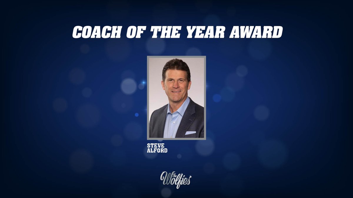 Your #Wolfies2024 Coach of the Year Award goes to... Steve Alford #BattleBorn