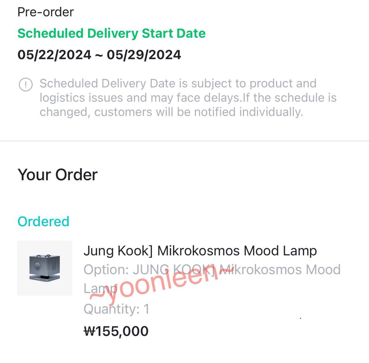 _yoonleen's tweet photo. WTS🇲🇾

JK Mood Lamp

📍Extra Secured
📍1st payment
📍accept 2x instalment 
📍arrived end of May

RM599

🌸DM to purchase

@BTSMarketMY #MYARMYjual @btsMYshare https://t.co/68G7K6JcPh