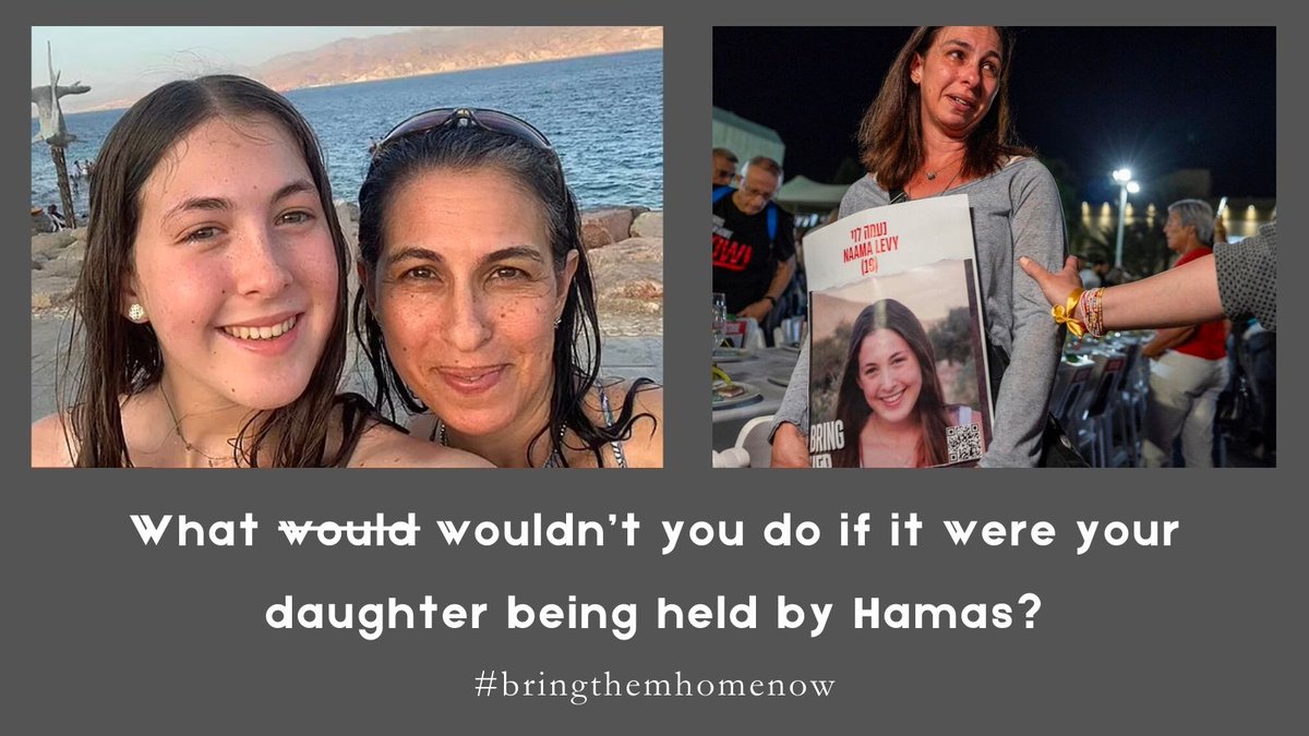 After 215 days, it's still hard to believe the whole world isn't protesting with one voice on the immediate and unconditional release of all hostages. The war crime of taking hostages cannot become acceptable nor commonplace. 🎗️🎗️🎗️#Bringthemallhomenow