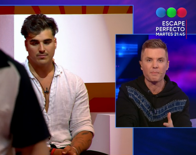 armypujatense's tweet photo. Ahora se hace el malo Santiago del Morbo. Era ayer, ILUSO.
#GranHermano https://t.co/ZbAqE7jPRT