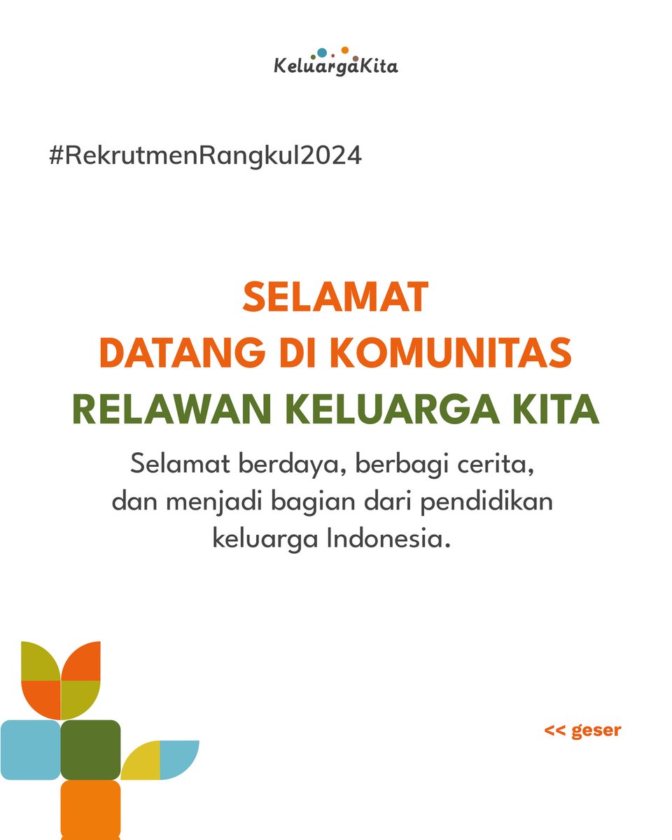KeluargaKitaID's tweet photo. Selamat datang, Rangkul baru! Adakah nama kalian di sini? Atau nama teman kalian? https://t.co/7tOp7QdwzR