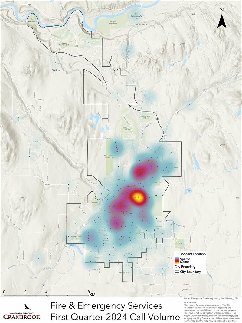 Firefighters with @cranbrookfire responded to an increased number of calls for service in Q1 of 2024 highlighting a consistent, upward trend reflecting evolving community needs. So, you're hearing sirens around #Cranbrook more often than you're used to. ow.ly/Aj7K50Ry6sf