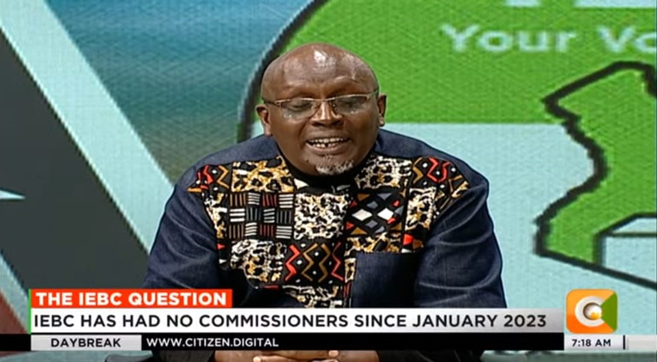 If the IEBC commission (anchored in the constitution) is yet to be  constituted 16 months since the end of term of the last commission, what guarantees Kenyans that the electoral reforms will be implemented 18 months before the 2027 elections? @lavaeli 
#EyesOnElections