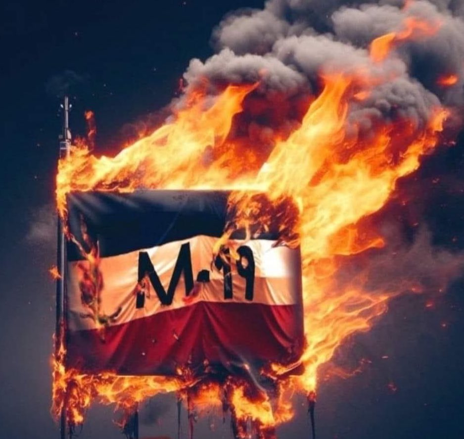 La bandera de un grupo que asesinó colombianos solo porque pensaban distinto, no merece más que ser quemada.