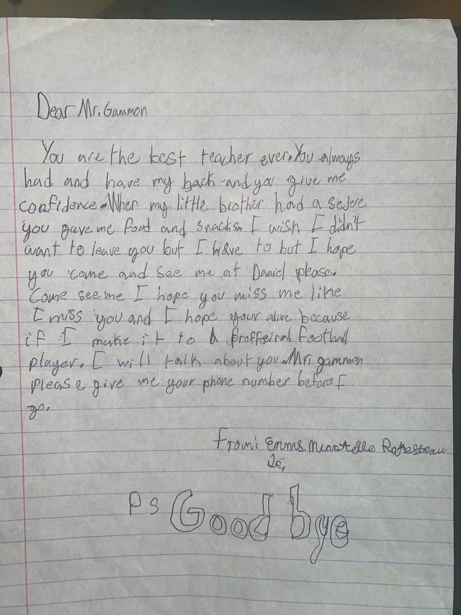 Lions 2nd round pick Ennis Rakestraw Jr. made a promise to his 4th grade teacher that he would speak about him if he made it to the NFL… Today he made that promise come true ❤️ (via @EnnisRakestraw)
