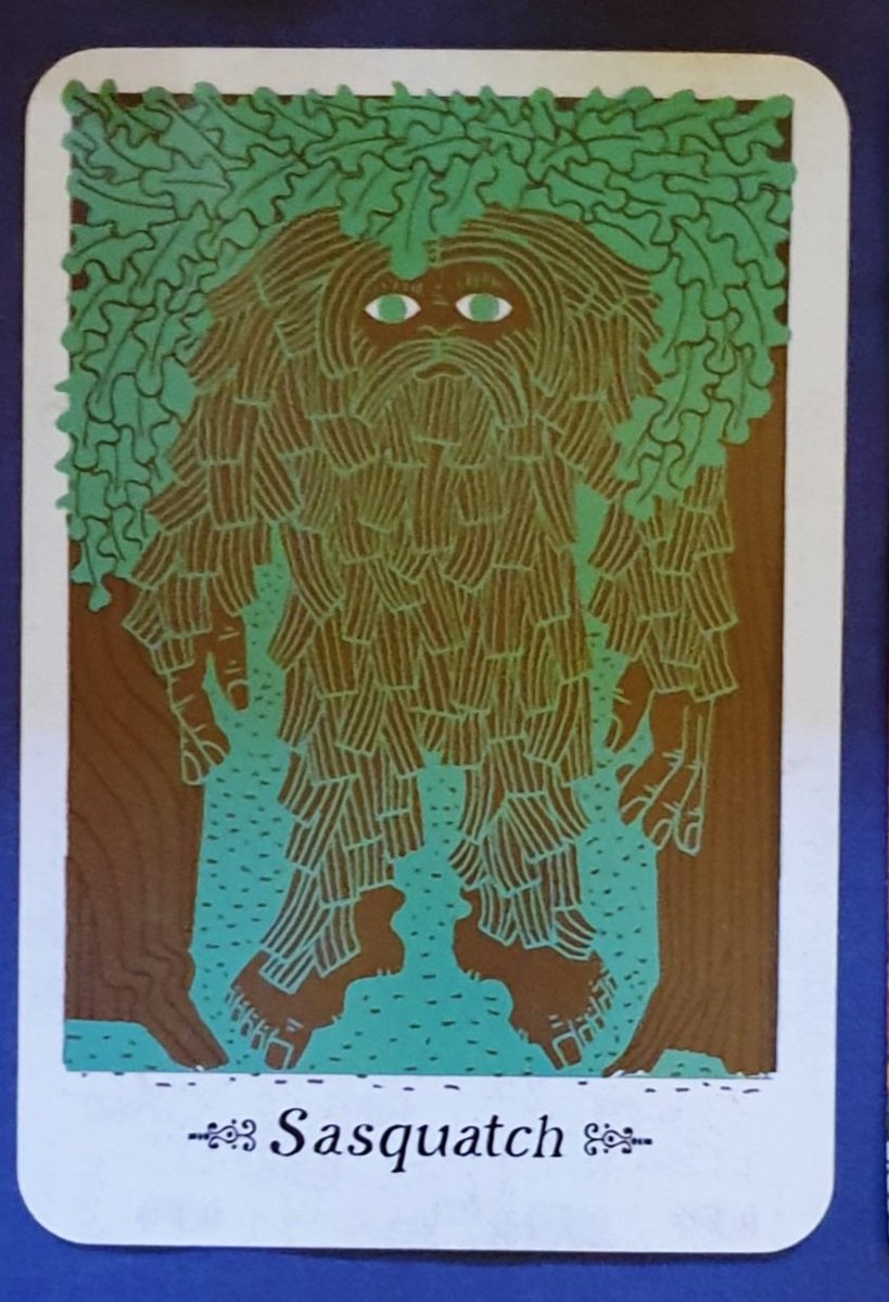 #followthewhiterabbit 
Sasquatch don't need no help from no one...
They have survived this long due to their own self reliance & we are guided to take on some of this energy for ourselves. 
Embrace your wild self & be a force to be reckoned with in this world
#Rabbittribe #tarot