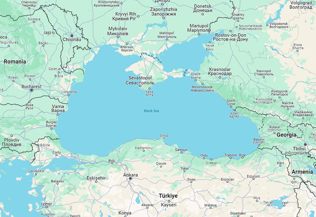 One weird thing about the #Turkish carrier is the geographics of it.
No naval asset can survive in the #BlackSea if the #Russians dont want it to. That removes an entire area where it can be used. Other countries in there are all NATO anyways and Georgia which doesnt have a navy.