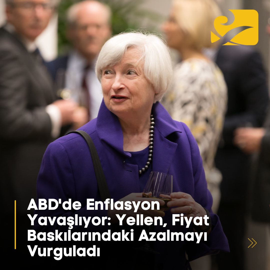 📉 Enflasyon Yavaşlıyor!
ABD Hazine Bakanı Janet Yellen, temel göstergelerde fiyat baskılarının gerilediğini ve barınma maliyetlerinin düşmesinin enflasyonu %2 hedefine yaklaştıracağını söyledi.
#Enflasyon #JanetYellen #FiyatBaskısı