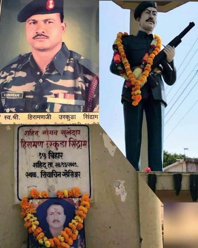 An #UnsungHero of @adgpi has immortalised himself at the world’s toughest battlefield #SiachenGlacier in 2009, defending we all.
Blessed Birthday of a Hero,

NAIB SUBEDAR HIRAMAN SINDRAM
15 BIHAR

the least we can do is remember him n say #HappyBirthdayBraveheart
#KnowYourHeroes