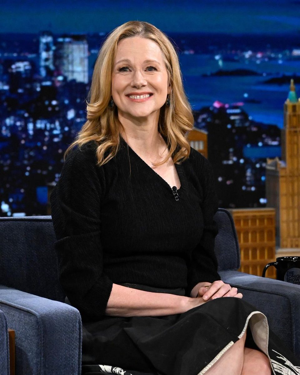 Laura Linney on The Tonight Show on May 6, 2024., image size:961x1200