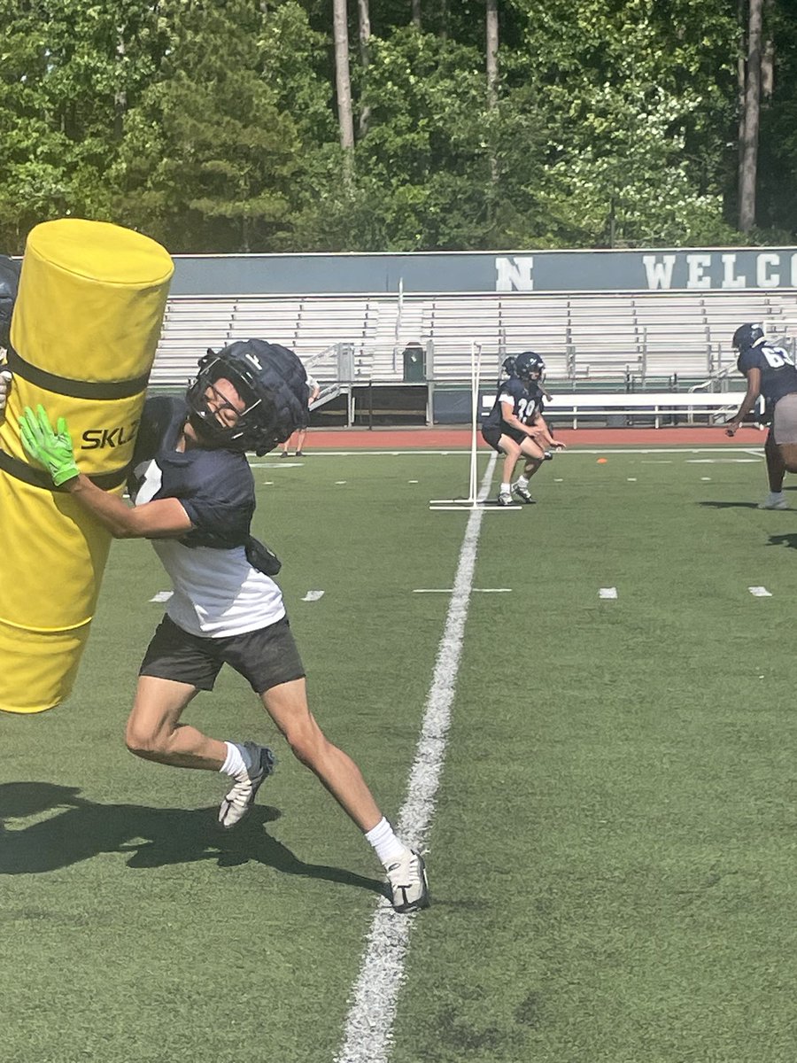 Great first day of spring ball! Definitely got 1% better today. Can’t wait to get after it again tomorrow. #ALLN