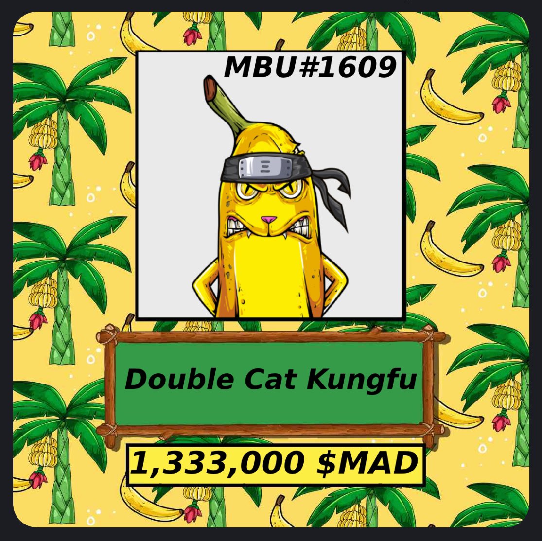 On this #madbananaMonday i scored yet another <a href="/MadBananaUnion/">MadBananaUnion 🍌</a> NFT with the $mad I’ve been earning by being active in this amazing NFT community 🔥✊