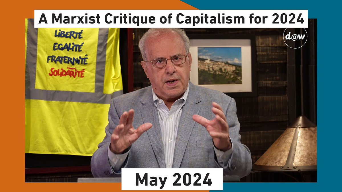 Don't miss! New episode of #Global #Capitalism #EconomicUpdate with @profwolff, 'A #Marxist Critique of Capitalism for 2024' #socialism #Marxism #resistcapitalism premieres May 8th at 7:30PM EST here: youtube.com/watch?v=HBLJ7U…